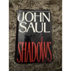 Shadows by John Saul (1992, Hardcover) USED HCDJ Good Condition